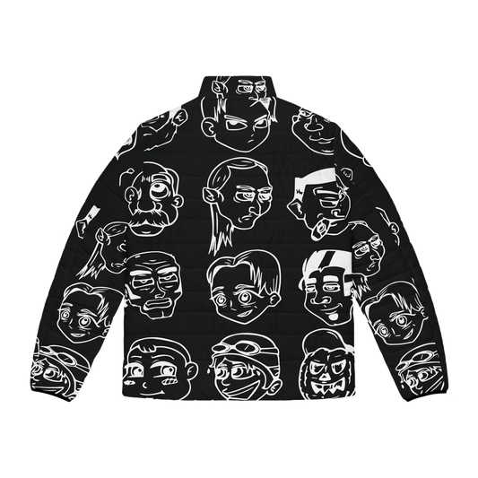 Character Collective Puffer Jacket (AOP)