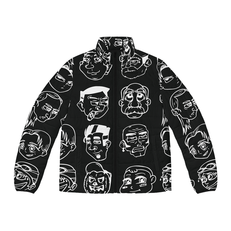 Character Collective Puffer Jacket (AOP)
